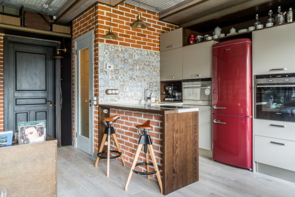 Стиль лофт: современное решение для интерьера кухни вашей квартиры