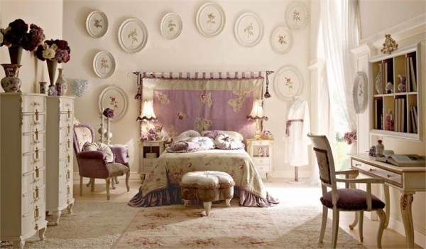 Спальня в романтичном стиле: советы по обустройству дизайна интерьера.