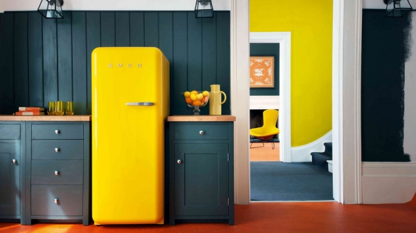 Ретро-холодильники SMEG: техника, преображающая интерьер.