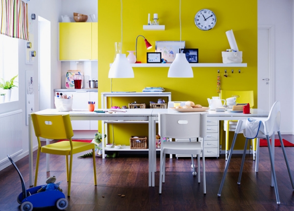 Современный кабинет в скандинавском стиле: выбираем цветовую палитру